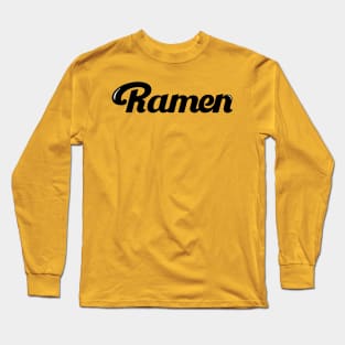 BTS Butter Ramen Yellow Long Sleeve T-Shirt